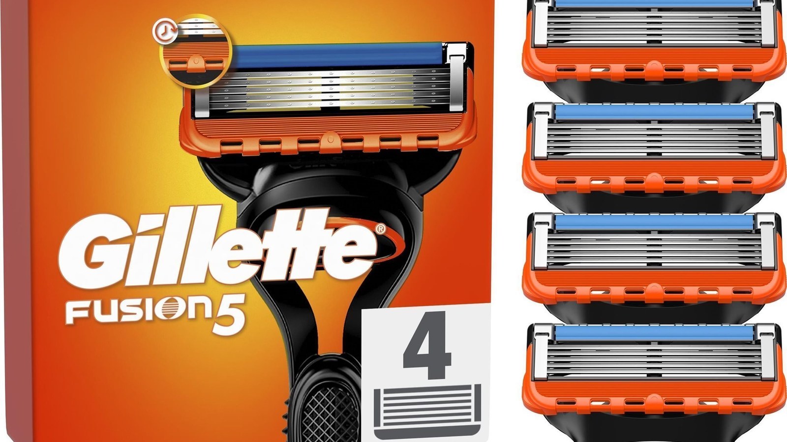 Gillette Fusion5 4 ks