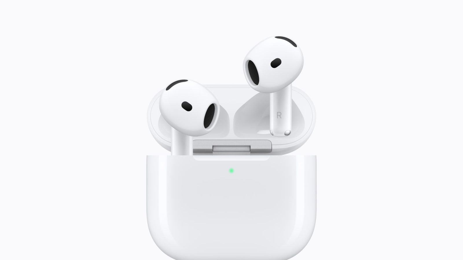 Fotografie AirPods 5 a jejich nabíjecího pouzdra