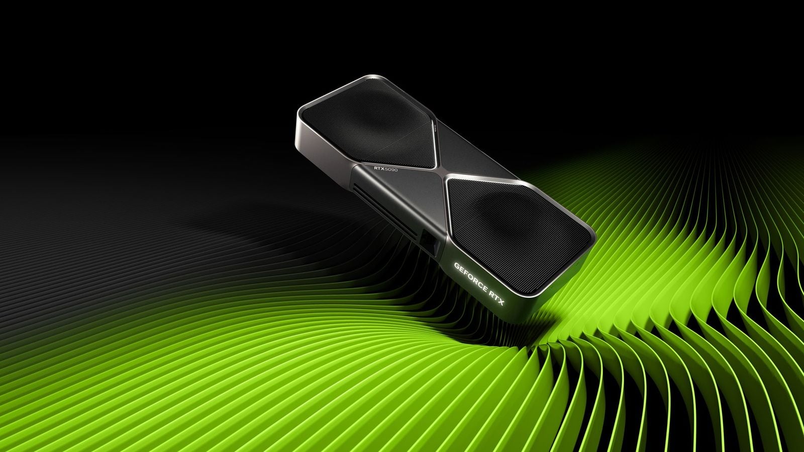 Grafická karta GeForce RTX 5090, oficiální produktová fotka