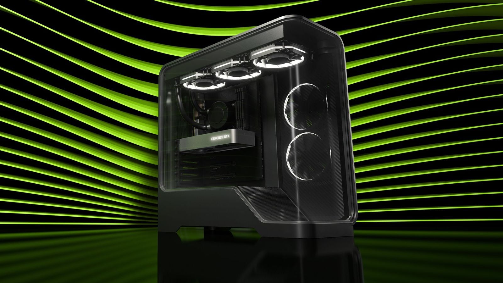 Grafická karta GeForce RTX 5070 Ti, oficiální produktová fotka