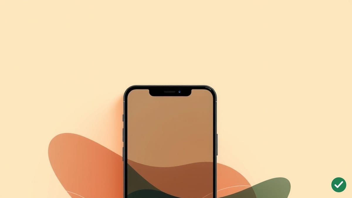 Abstraktní ilustrace smartphonu rozpadajícího se na průsvitné vrstvy dat