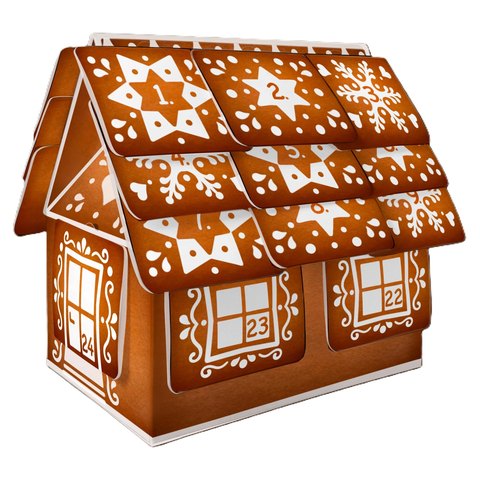 Leros Bylinný adventní kalendář chaloupka