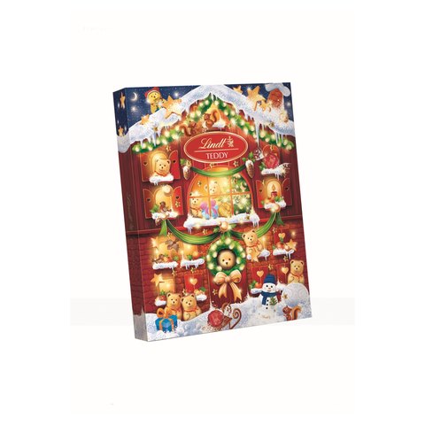 LINDT Teddy Adventní kalendář 170 g
