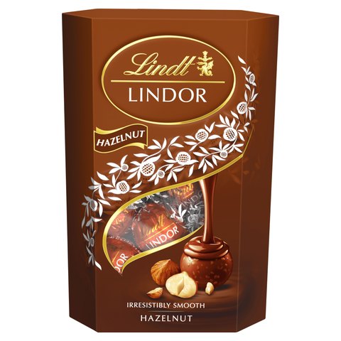 Lindt Lindor pralinky lískový oříšek 200 g