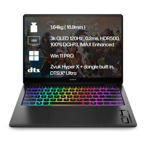 HP OMEN Transcend 14-fb1073nc (Core Ultra 7 255H, 32 GB/2 TB)